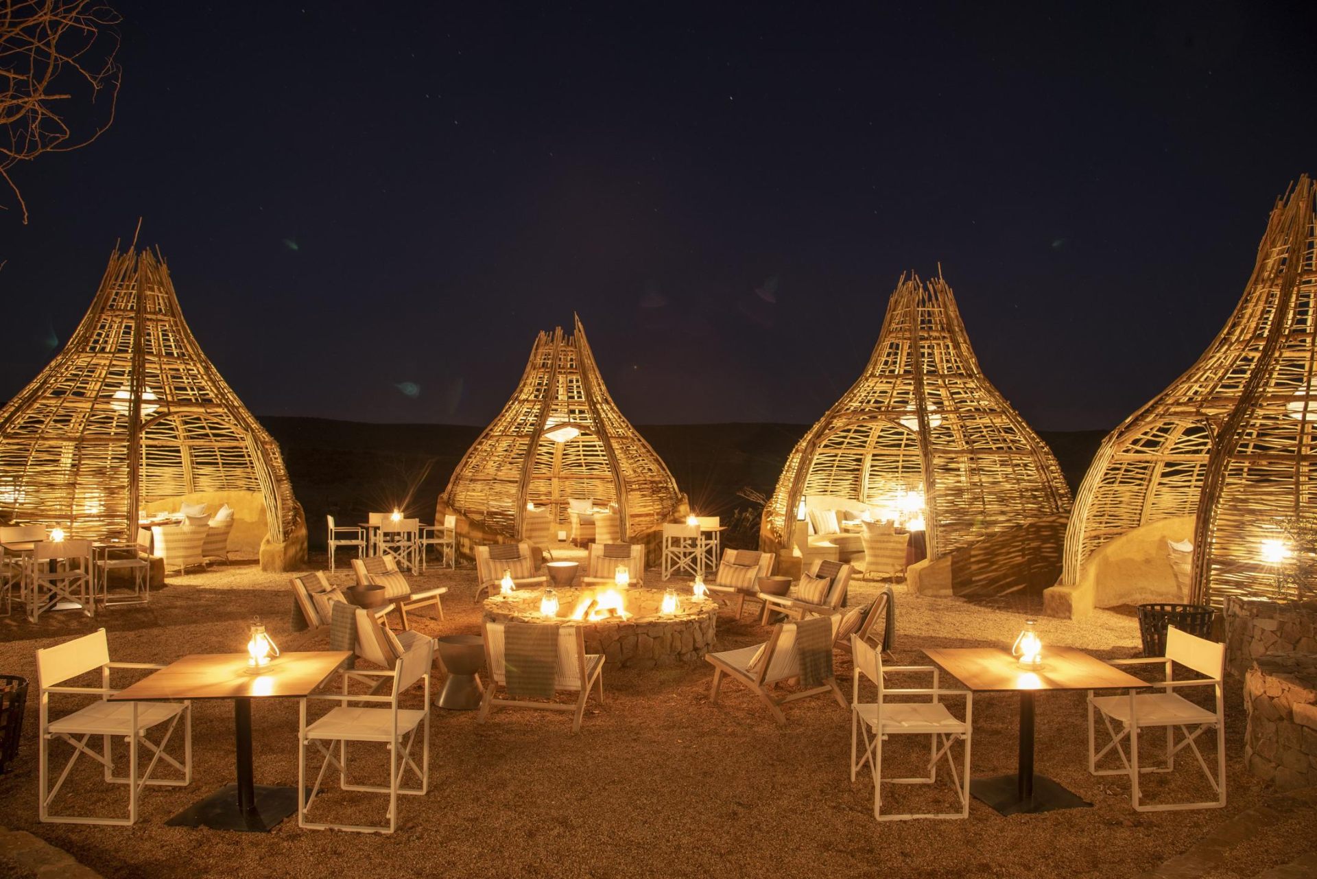 Boma dinners. A private vehicle. The quiet at the end of the day.